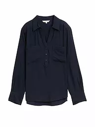 TOM TAILOR | Blusenshirt | Bleu foncé