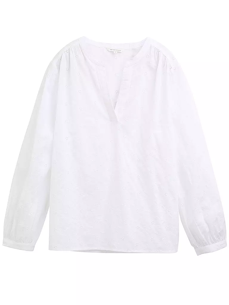 TOM TAILOR | Blouse-chemise | weiss