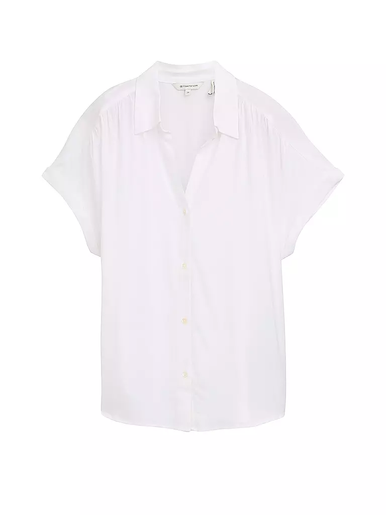 TOM TAILOR | Blouse-chemise | weiss