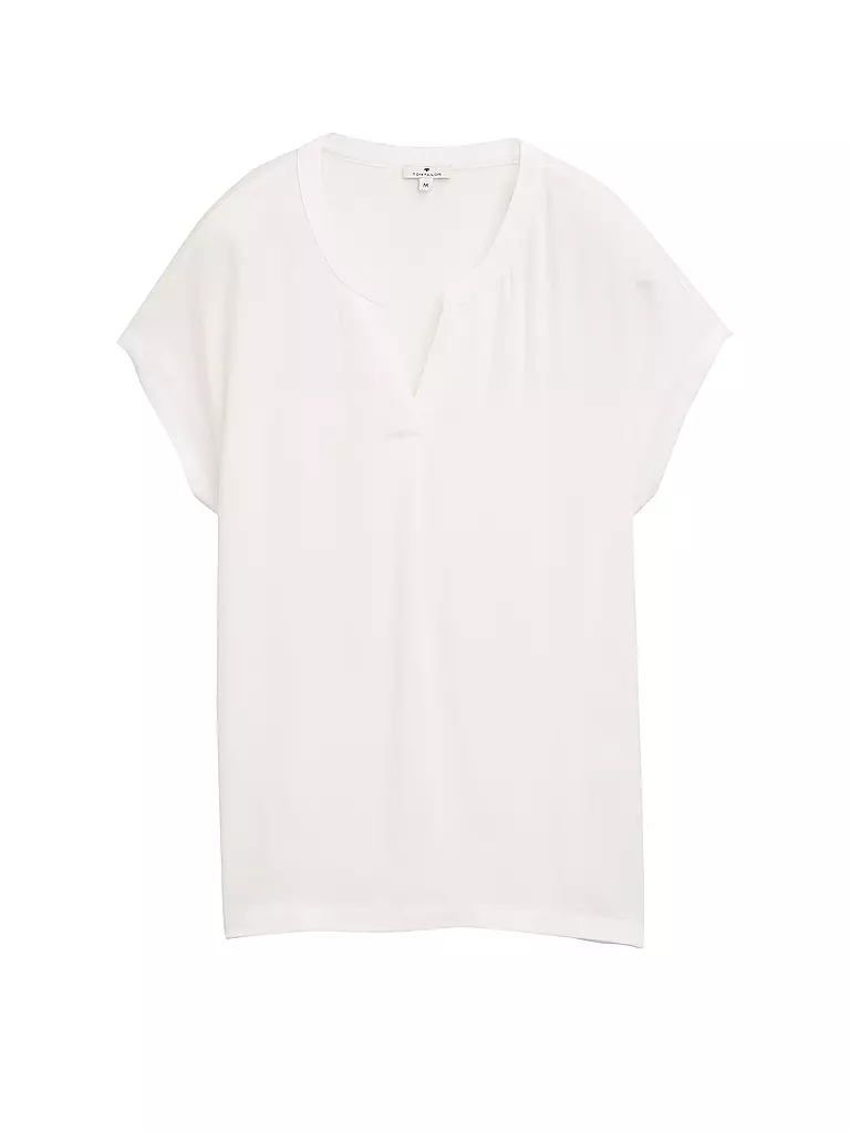 TOM TAILOR | Blouse-chemise | Blanc