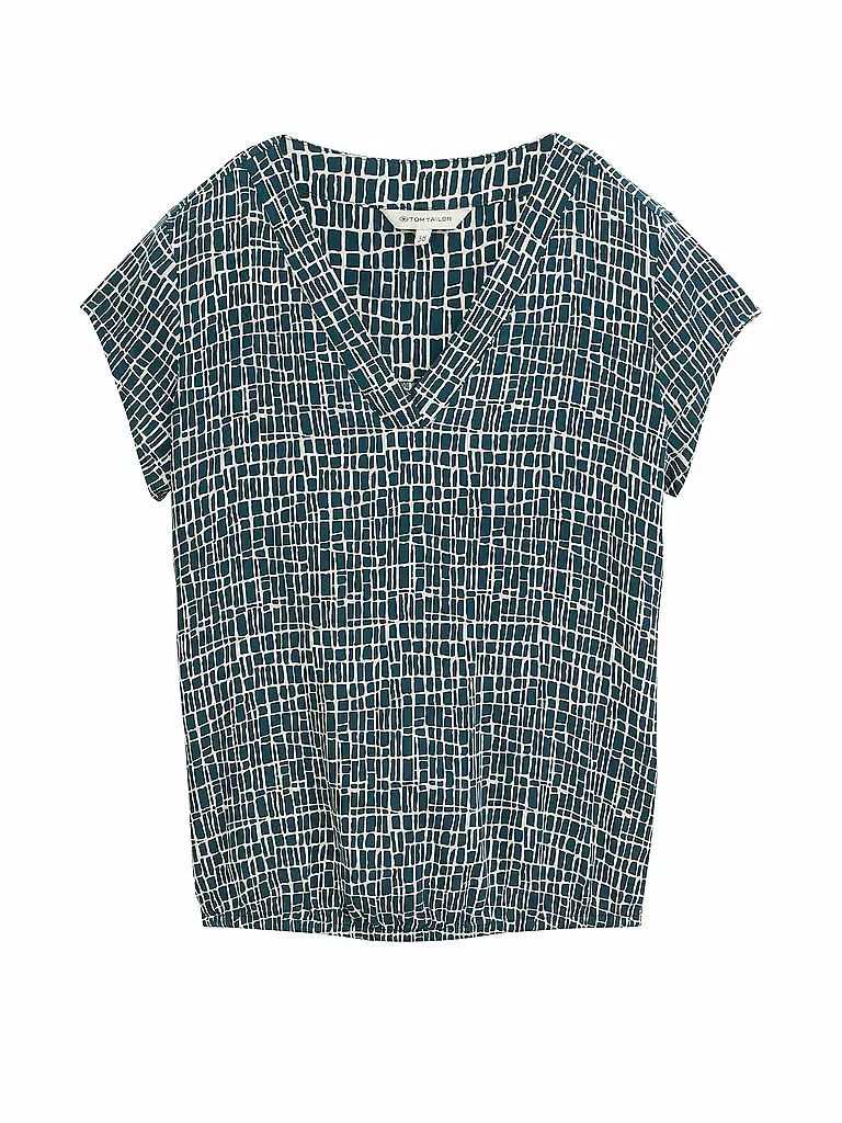 TOM TAILOR | Blouse-chemise | grün