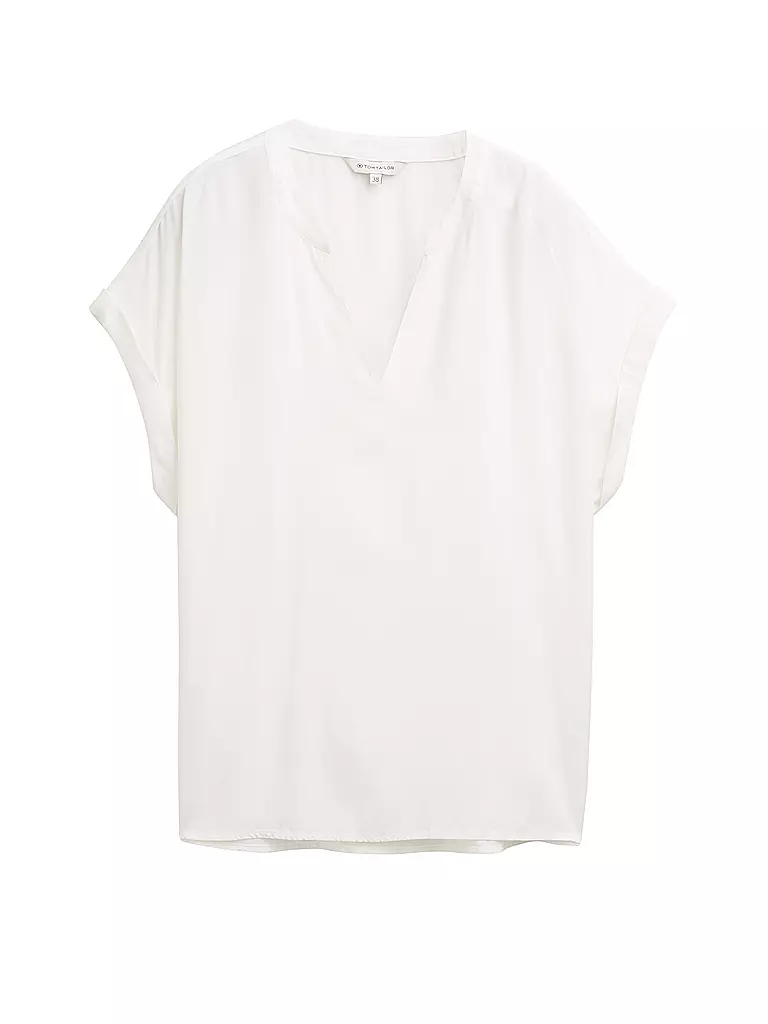TOM TAILOR | Blouse-chemise | weiss
