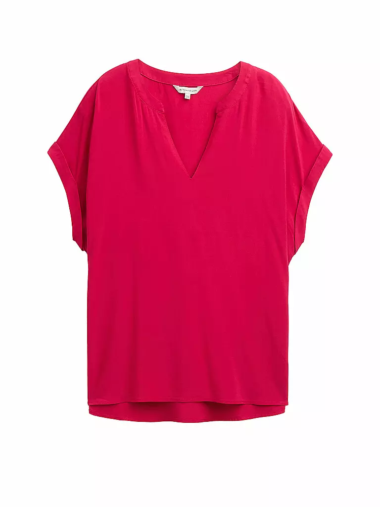 TOM TAILOR | Blouse-chemise | rot