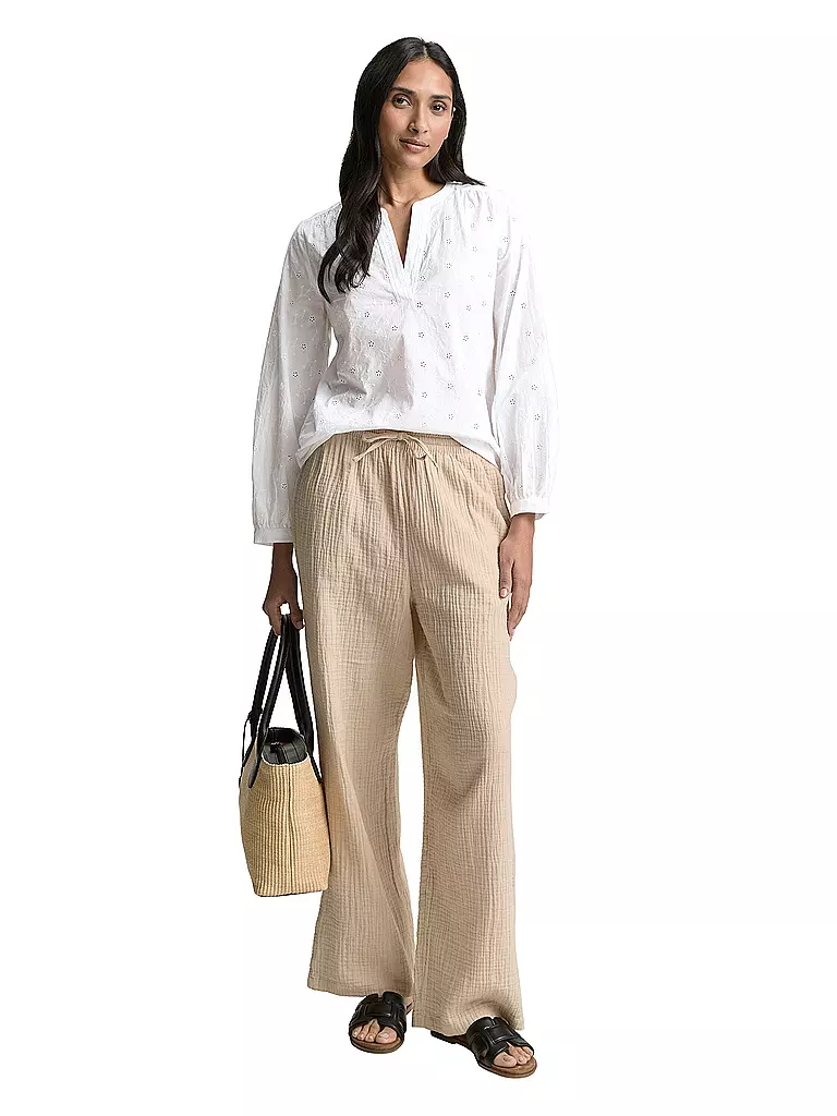 TOM TAILOR | Blouse-chemise | weiss
