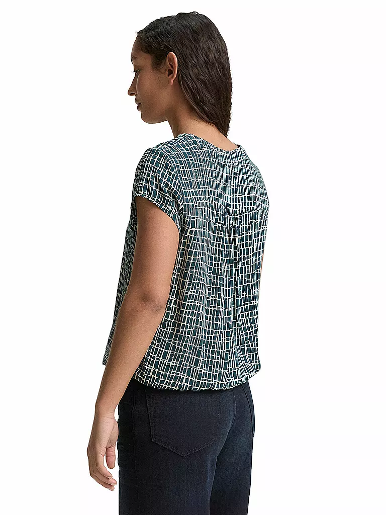 TOM TAILOR | Blouse-chemise | grün