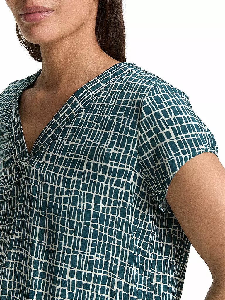 TOM TAILOR | Blouse-chemise | grün