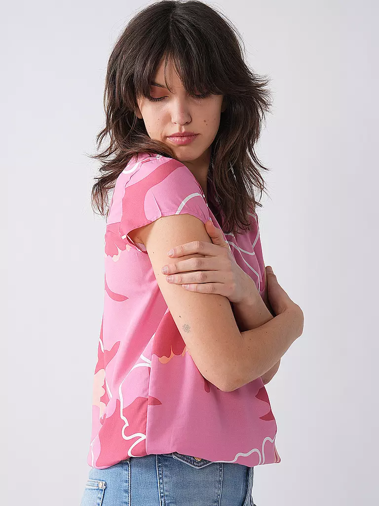 TOM TAILOR | Bluse
TOM TAILOR
Rose
Mode,Femme
Grandes tailles

Longueur des manches: Manches courtes
Encolure: Encolure tunisienne
Matière: Viscose
Motif: All-Over,Imprimé
Coupe (vêtement d'extérieur): Regular
Style: Casual
Détails: Fronces | 
