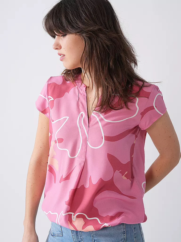 TOM TAILOR | Bluse
TOM TAILOR
Rose
Mode,Femme
Grandes tailles

Longueur des manches: Manches courtes
Encolure: Encolure tunisienne
Matière: Viscose
Motif: All-Over,Imprimé
Coupe (vêtement d'extérieur): Regular
Style: Casual
Détails: Fronces | 
