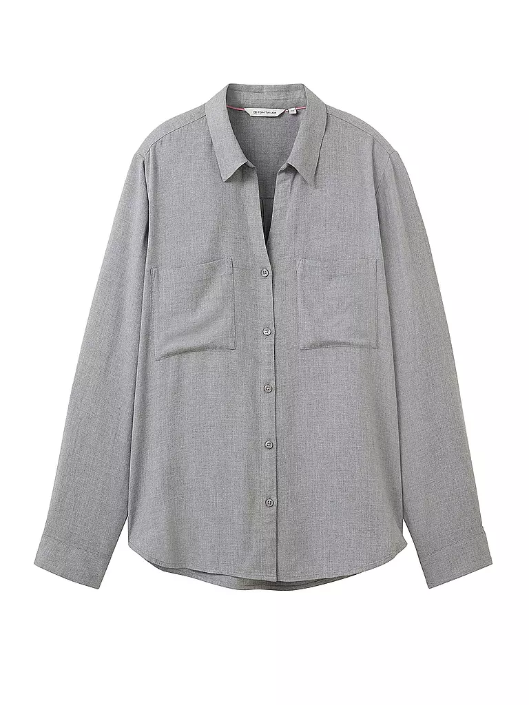 TOM TAILOR | Bluse  | Gris
