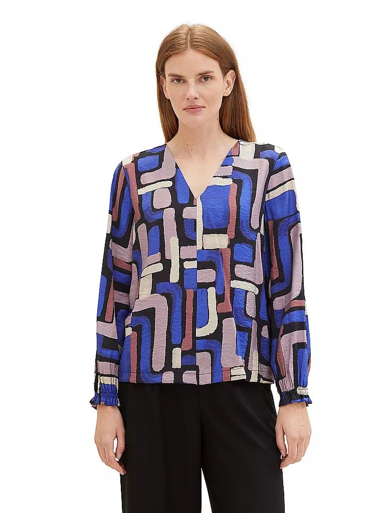TOM TAILOR | Bluse  | Bleu