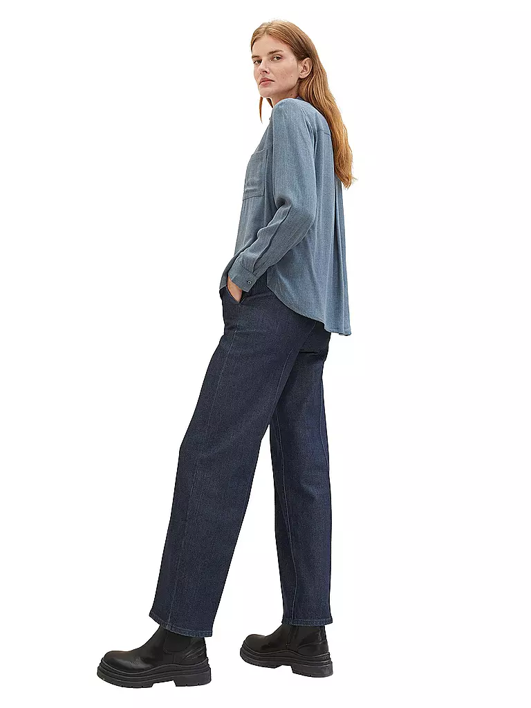 TOM TAILOR | Bluse  | Bleu