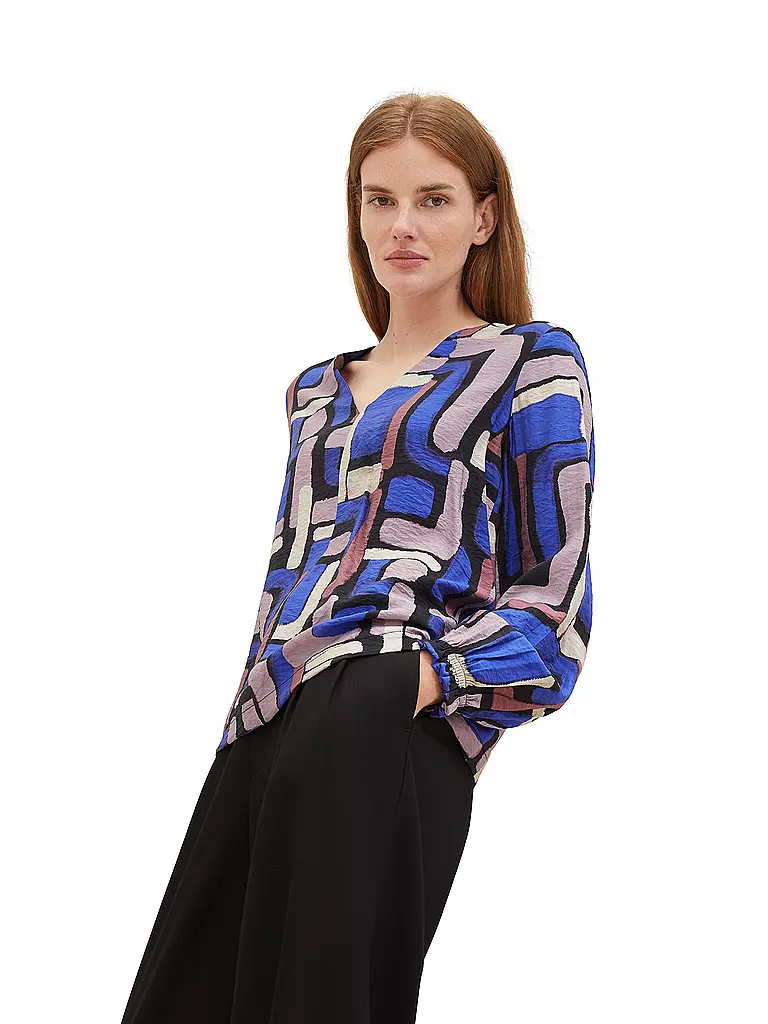 TOM TAILOR | Bluse  | Bleu