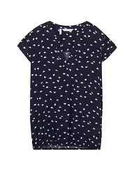 TOM TAILOR | Bluse | Bleu foncé