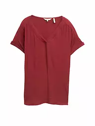 TOM TAILOR | Bluse | Rouge foncé