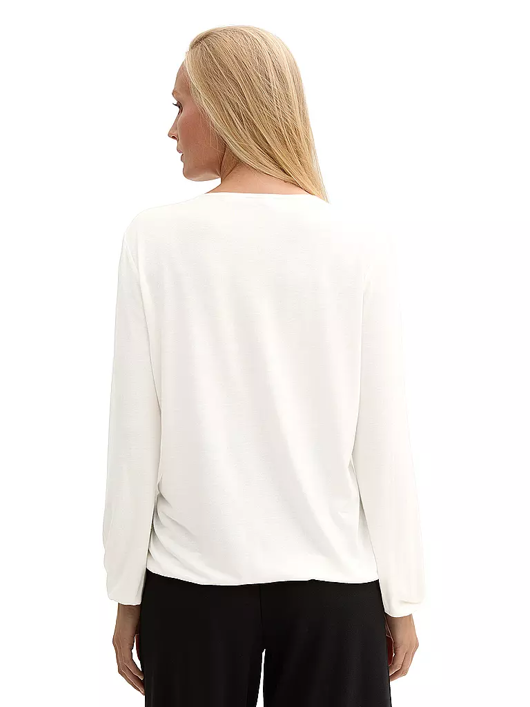 TOM TAILOR | Blusenshirt  | Blanc