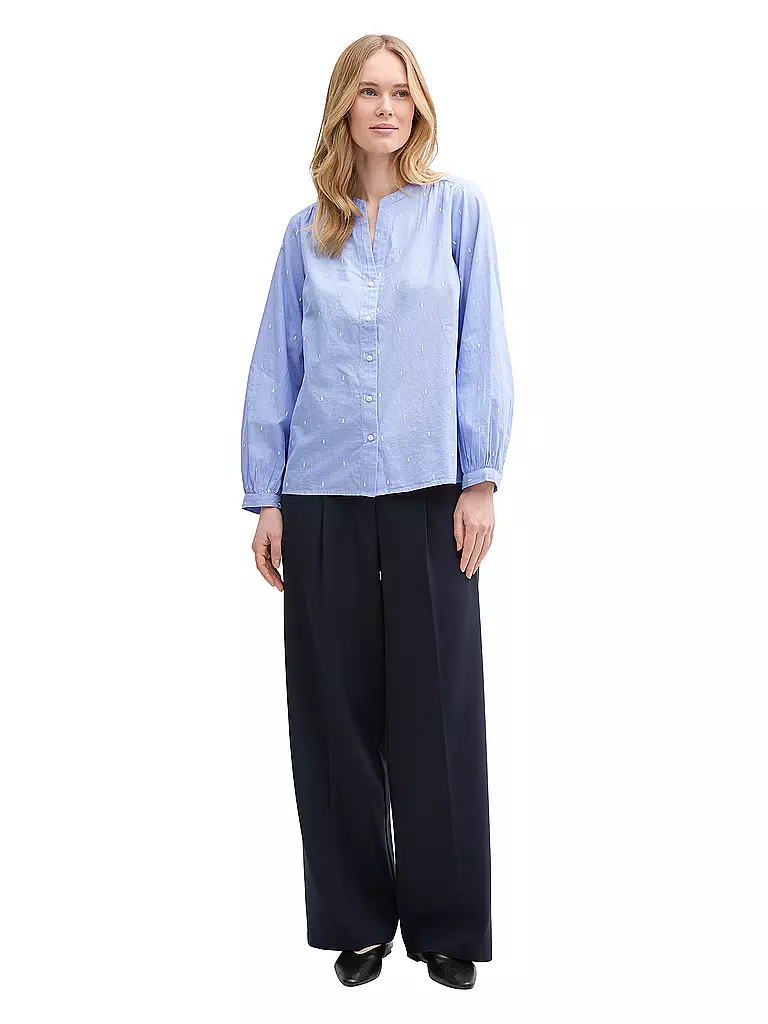 TOM TAILOR | Blusenshirt | blau