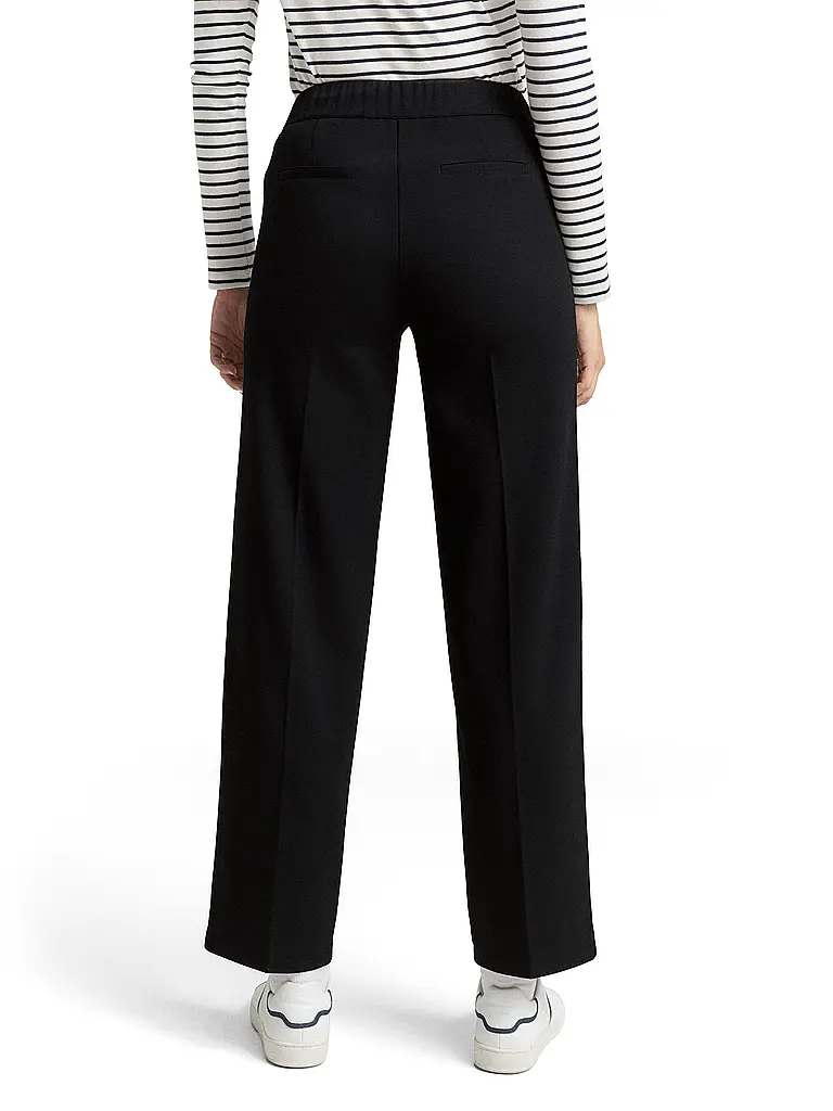 TOM TAILOR | Businesshose Straight Fit | Noir