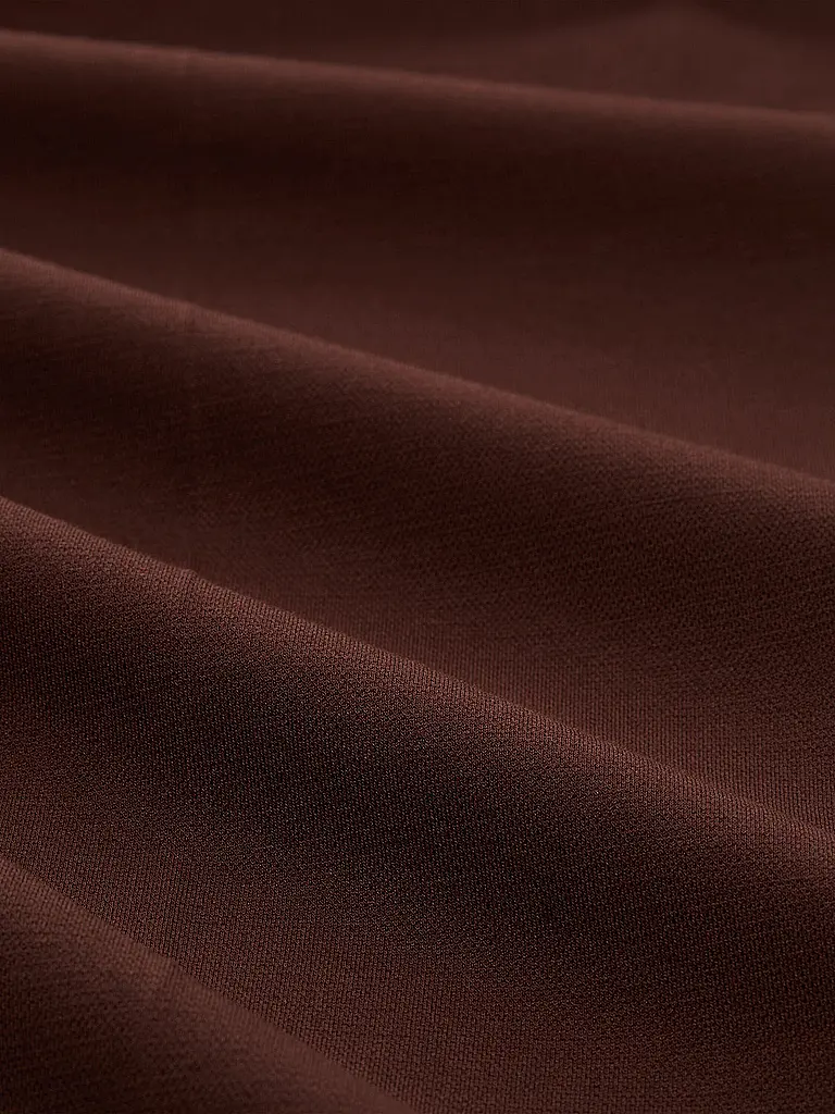 TOM TAILOR | Businesshose Straight Fit | Marron