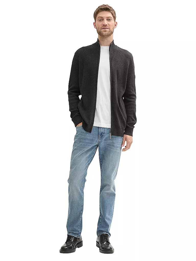 TOM TAILOR | Cardigan en tricot | grau