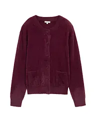 TOM TAILOR | Cardigan | Rouge foncé