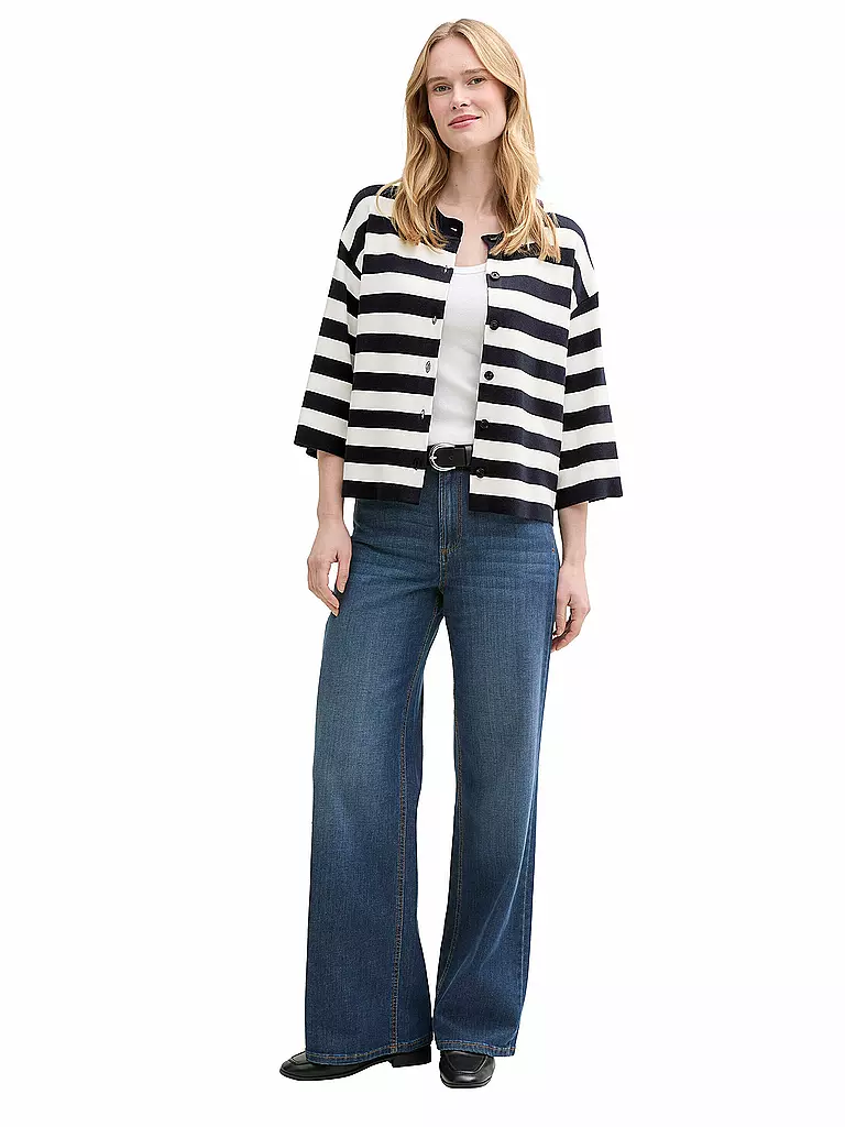 TOM TAILOR | Cardigan | Bleu foncé
