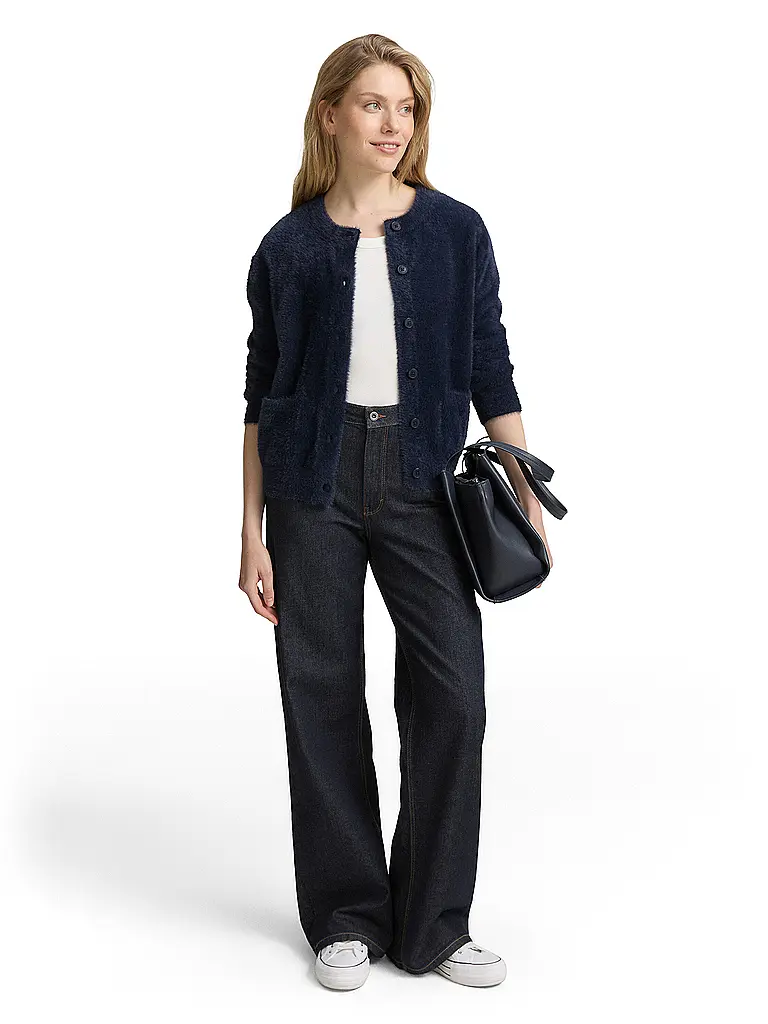 TOM TAILOR | Cardigan | dunkelblau