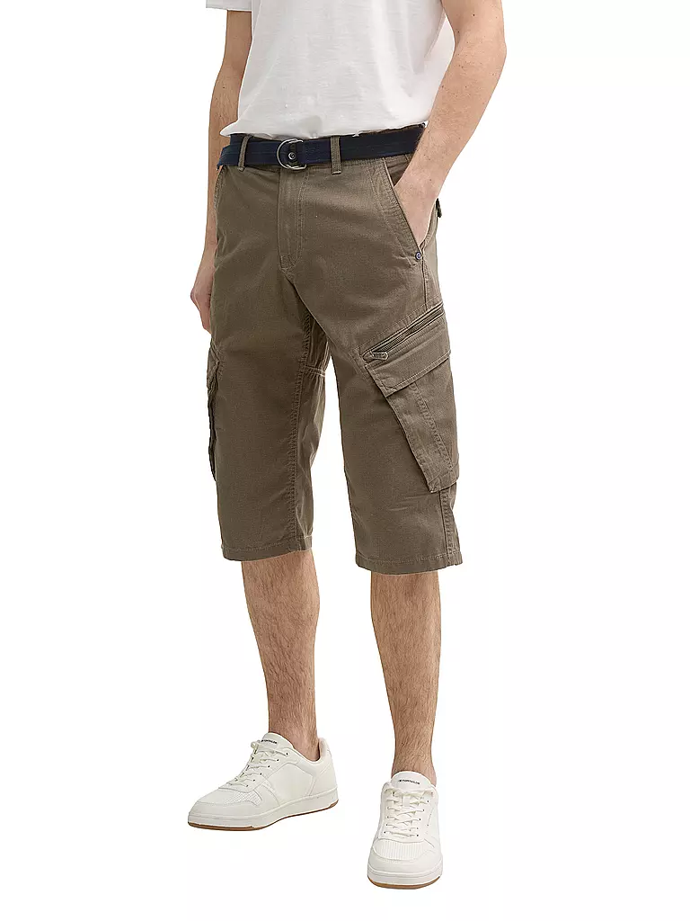 TOM TAILOR | Cargoshort | olive