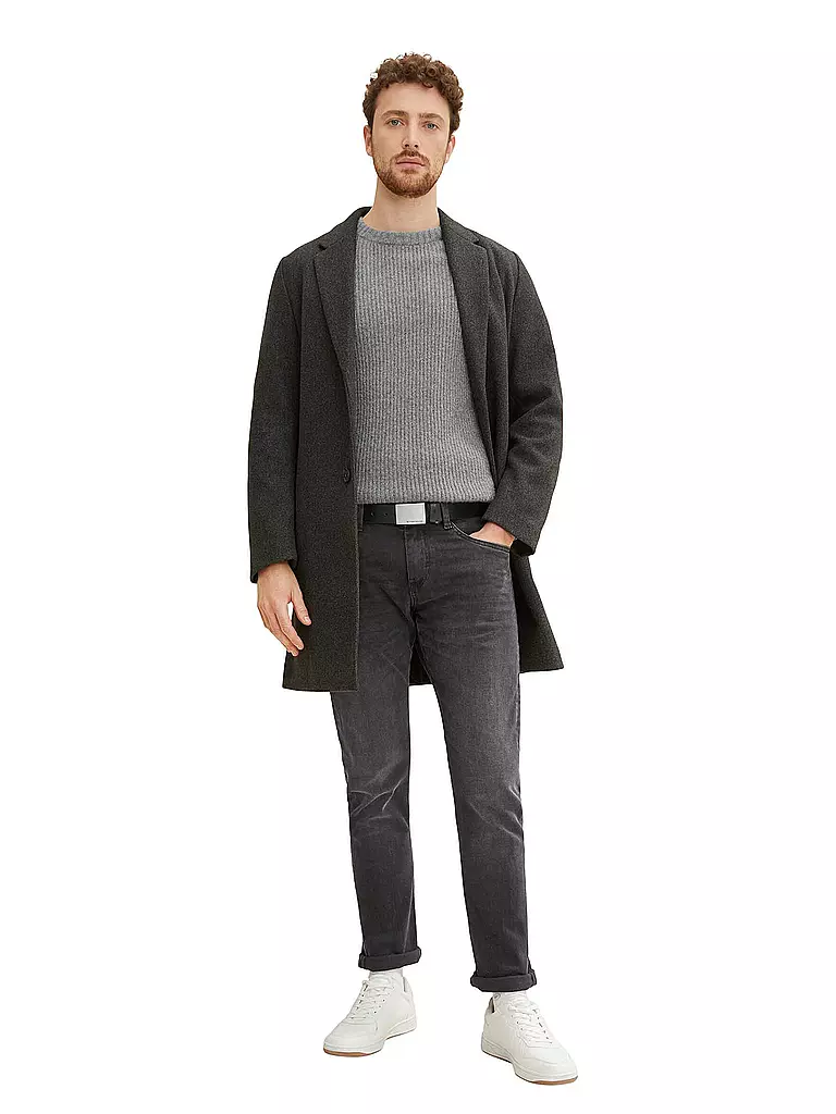 TOM TAILOR | Ceinture en cuir TTBOB | Noir