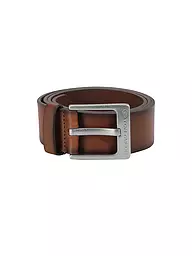 TOM TAILOR | Ceinture en cuir TTCALVIN | Marron