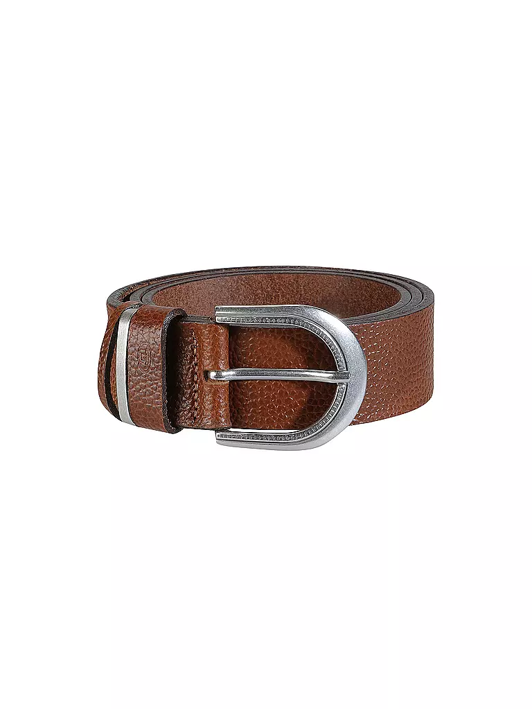 TOM TAILOR | Ceinture en cuir TTSANDRA | braun