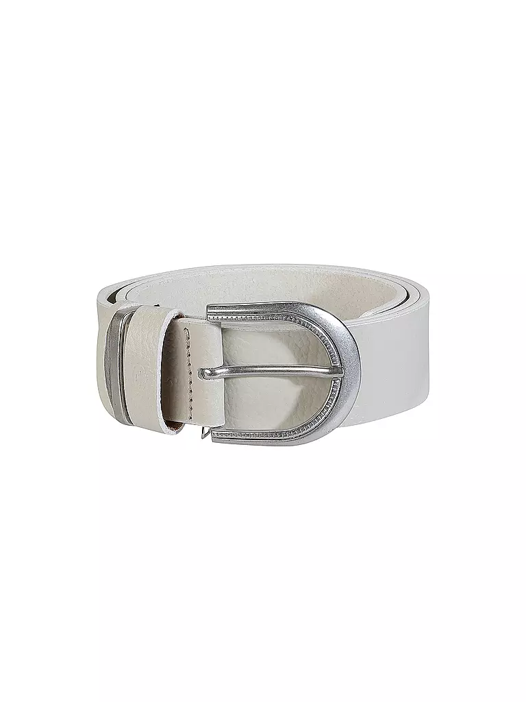 TOM TAILOR | Ceinture en cuir TTSANDRA | creme