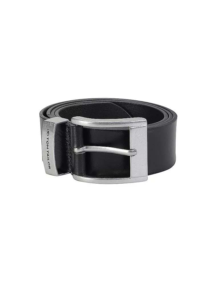 TOM TAILOR | Ceinture en cuir TTTOM | schwarz