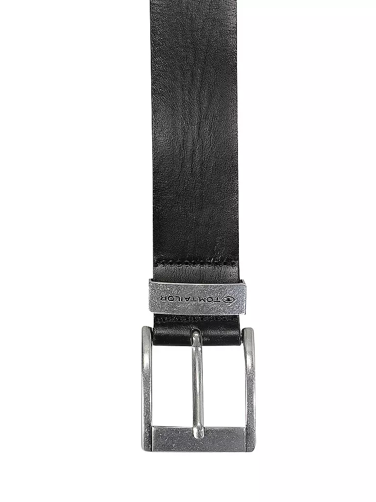TOM TAILOR | Ceinture en cuir TTTOM | schwarz