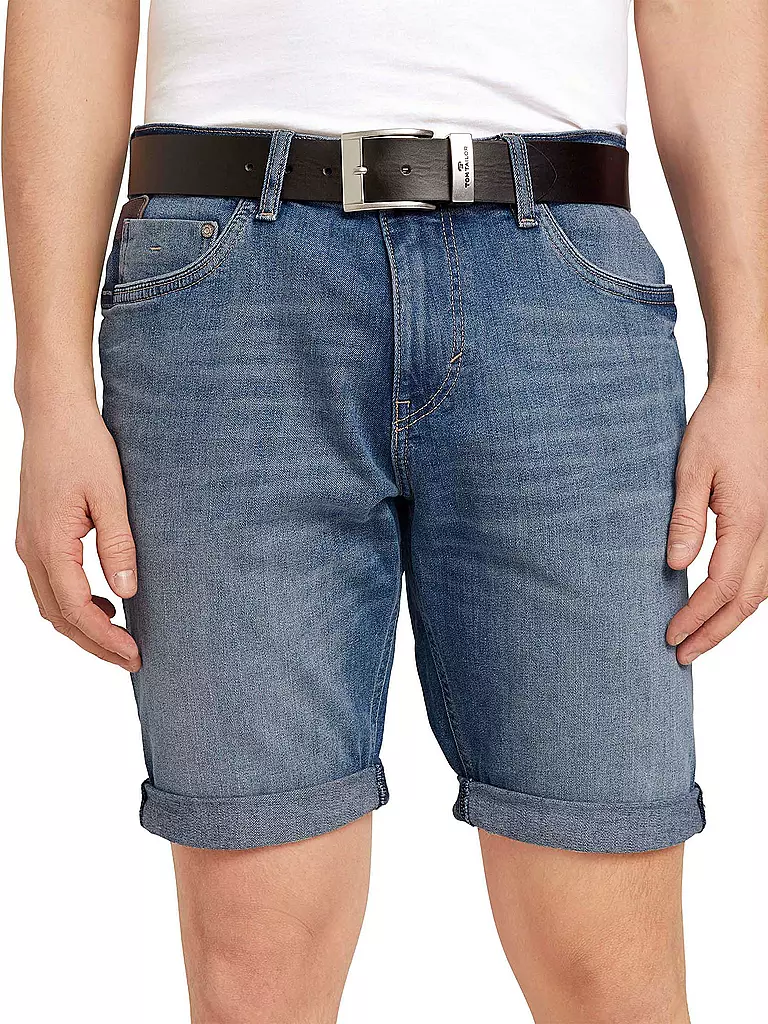 TOM TAILOR | Ceinture en cuir TTTOM | schwarz