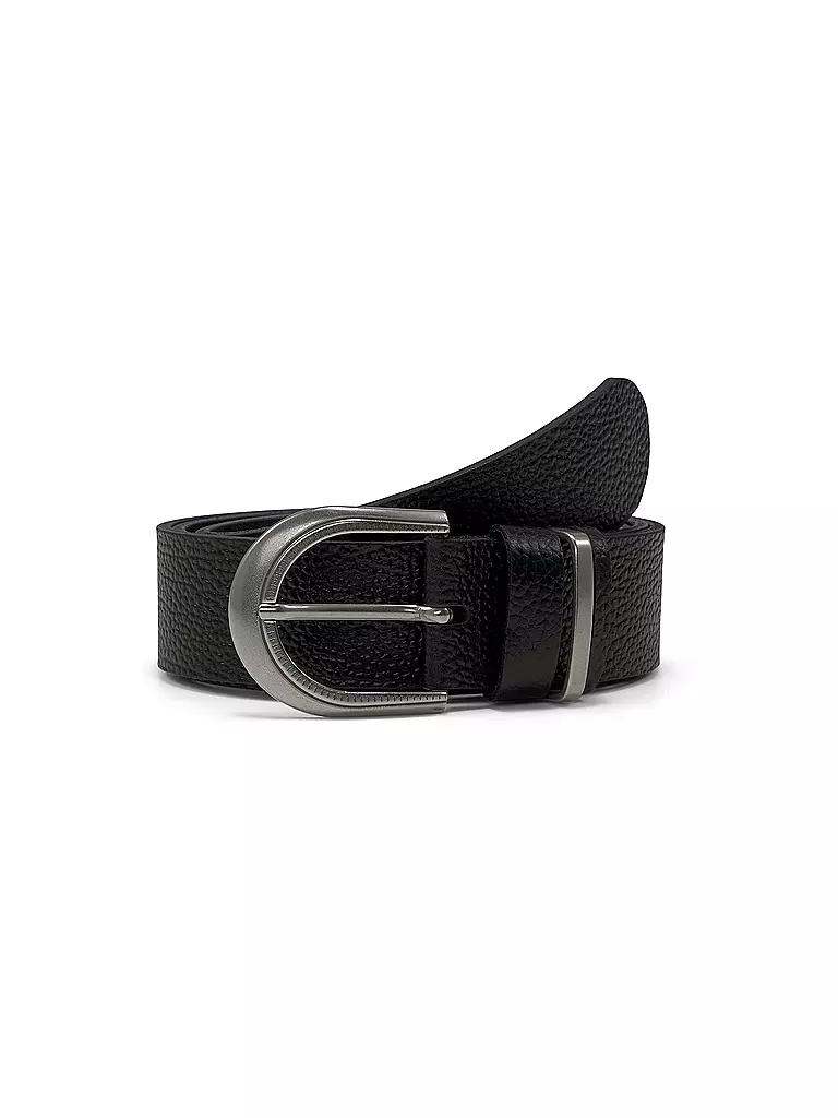 TOM TAILOR | Ceinture en cuir | Noir