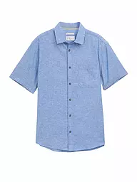 TOM TAILOR | Chemise coupe regular | Bleu