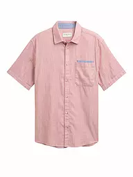 TOM TAILOR | Chemise coupe regular | Rouge