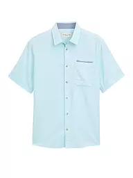 TOM TAILOR | Chemise coupe regular | Bleu clair