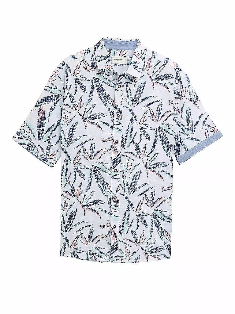 TOM TAILOR | Chemise coupe regular | weiss