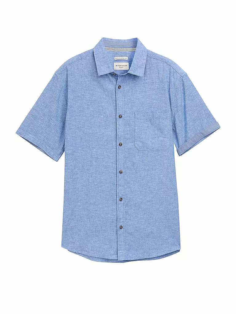 TOM TAILOR | Chemise coupe regular | Bleu