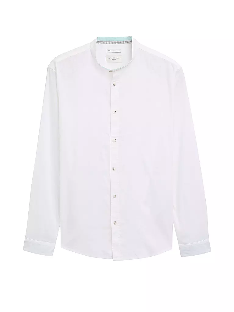 TOM TAILOR | Chemise coupe regular | weiss