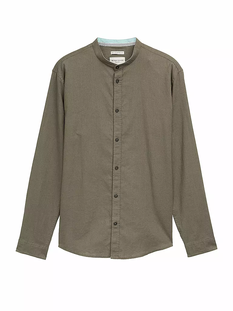 TOM TAILOR | Chemise coupe regular | olive