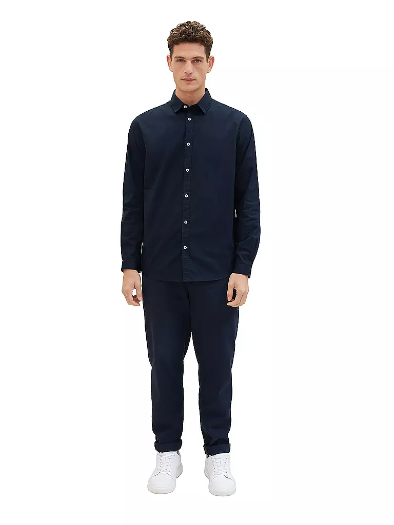 TOM TAILOR | Chemise coupe regular | blau