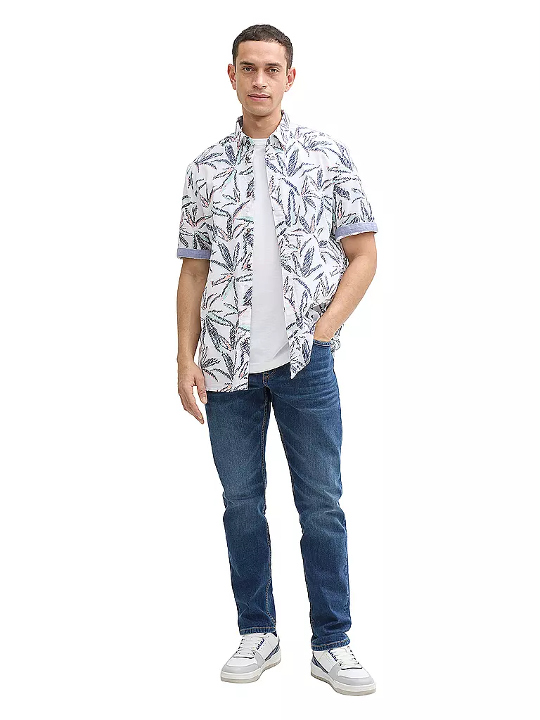TOM TAILOR | Chemise coupe regular | weiss