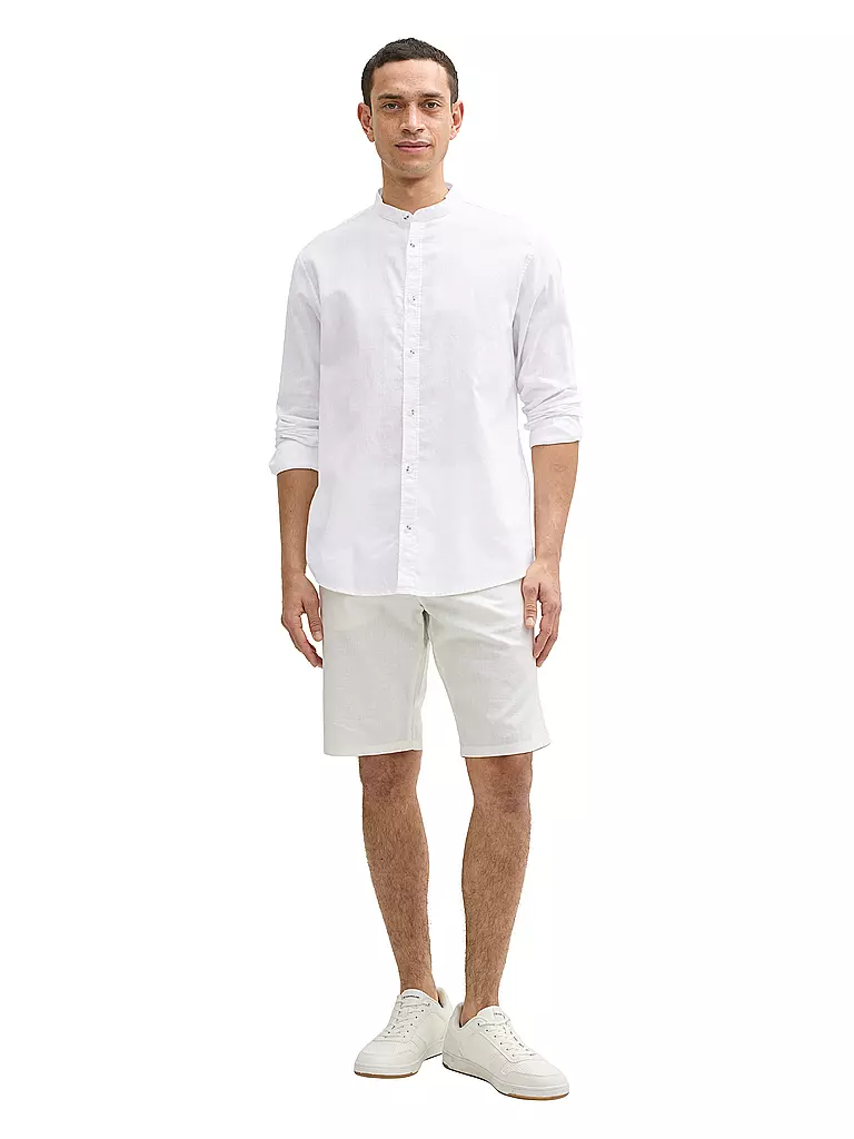 TOM TAILOR | Chemise coupe regular | weiss