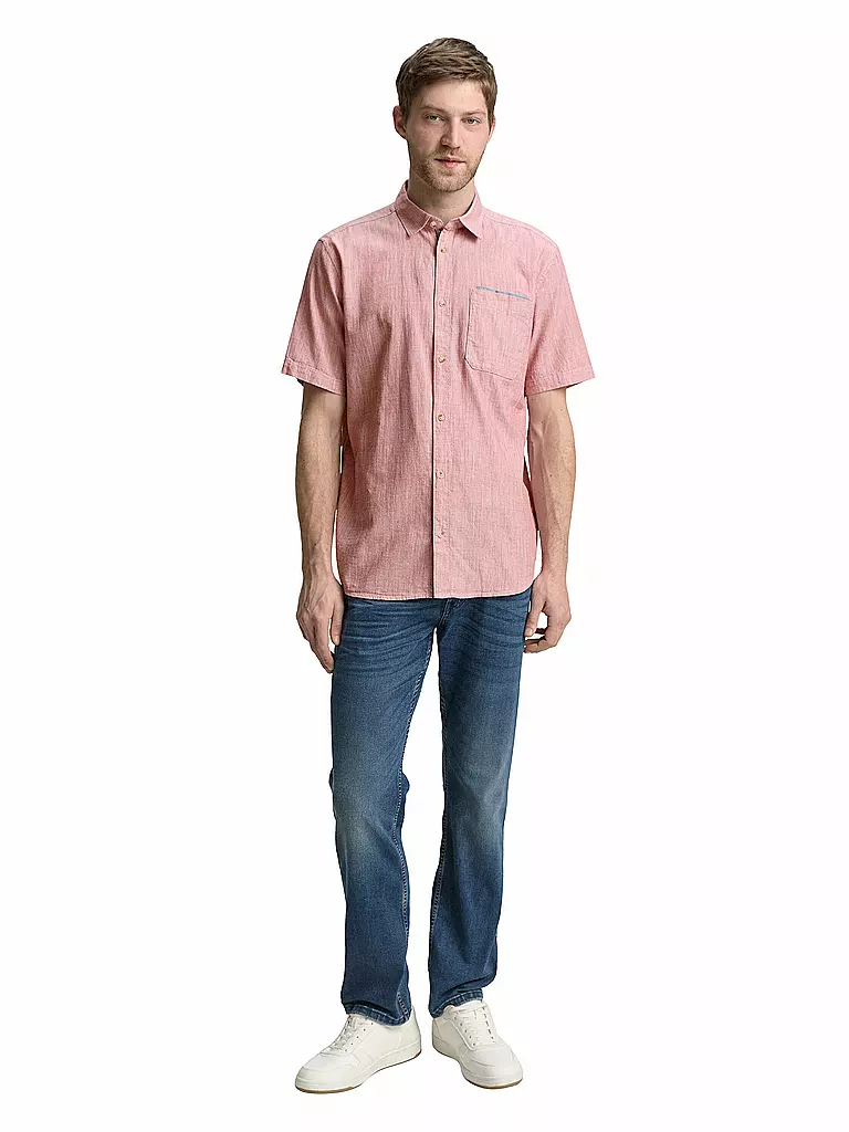 TOM TAILOR | Chemise coupe regular | rot