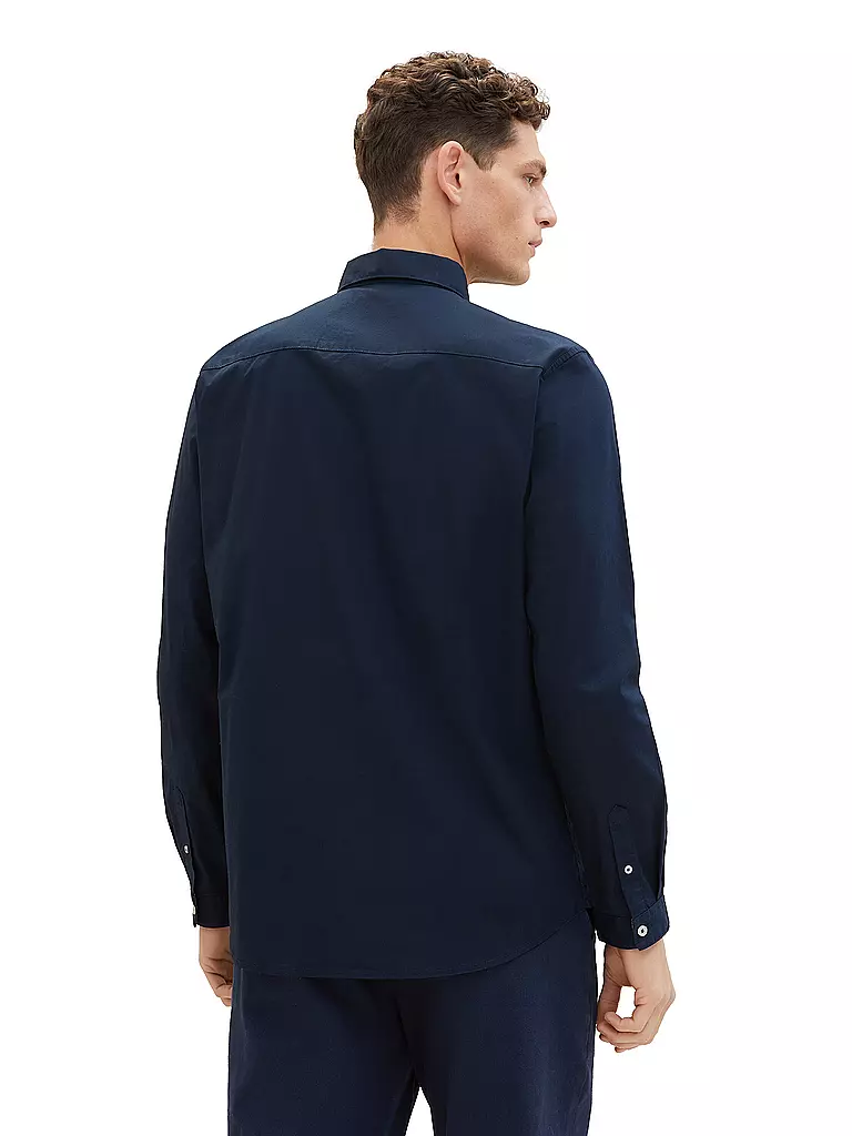 TOM TAILOR | Chemise coupe regular | blau