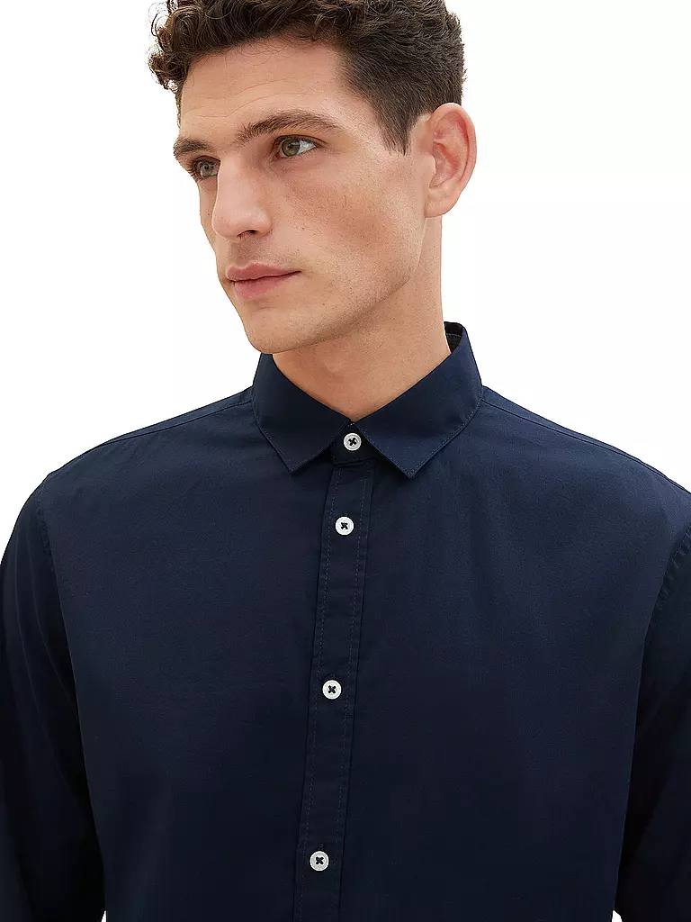 TOM TAILOR | Chemise coupe regular | blau