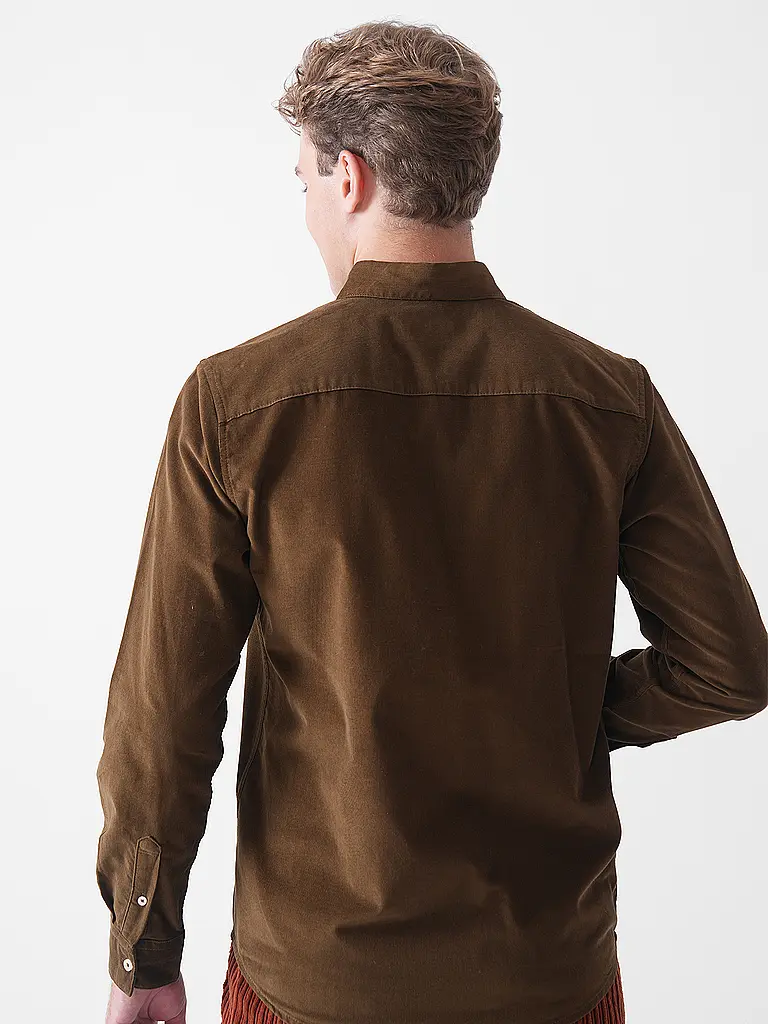 TOM TAILOR | Chemise Coupe Regular | braun