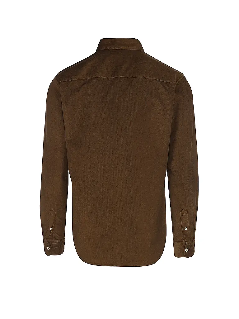 TOM TAILOR | Chemise Coupe Regular | braun